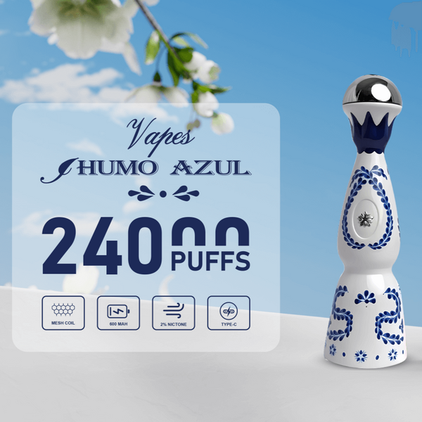 Humo AZUL 24000 Disposable Vape 24K Puffs Tequila Design Vape Smoke uae Humo AZUL 24000 Disposable Vape 24K Puffs Tequila Design Vape Smoke uae