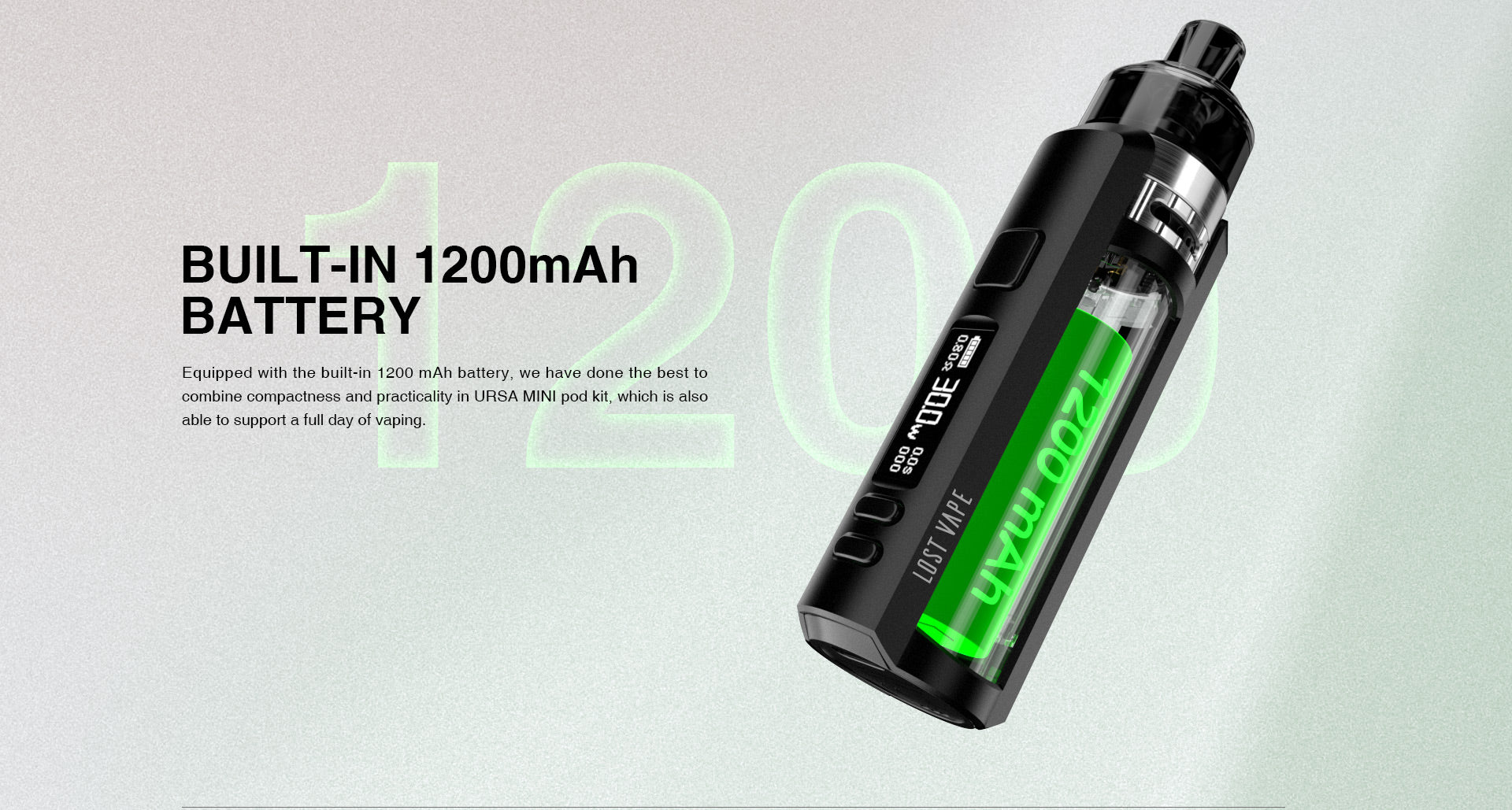 Pack Ursa Mini 30W 1200mAh