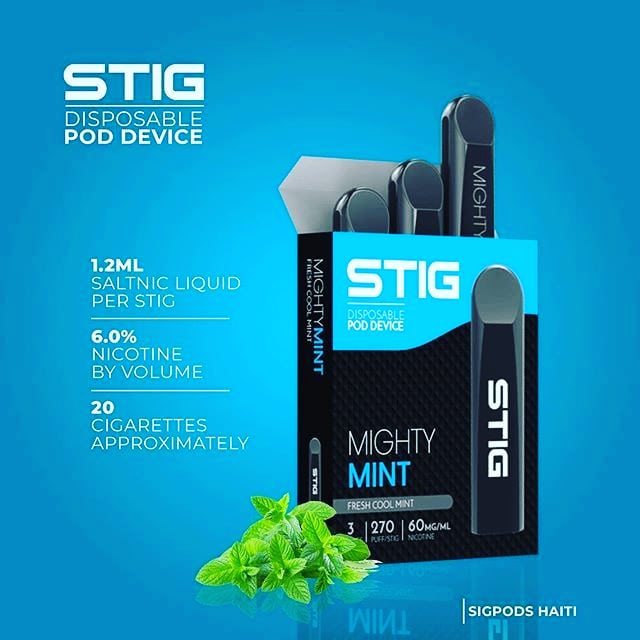 STIG Disposable Vape 3Pc/Pack | Vape king Emirates |