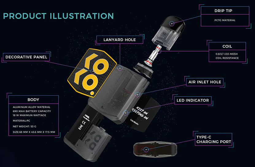 UWELL CALIBURN KOKO PRIME