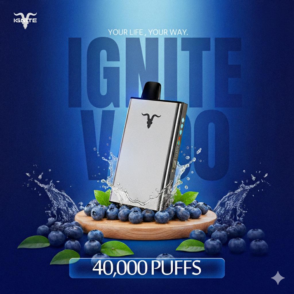 Ignite Ice 40K Disposable Vape 40000 Puffs in Dubai