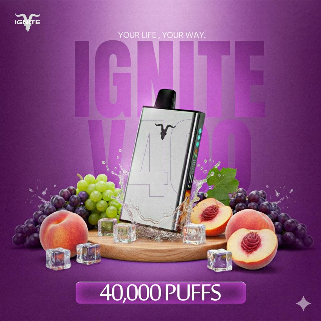 Ignite Ice 40K Disposable Vape 40000 Puffs in Dubai