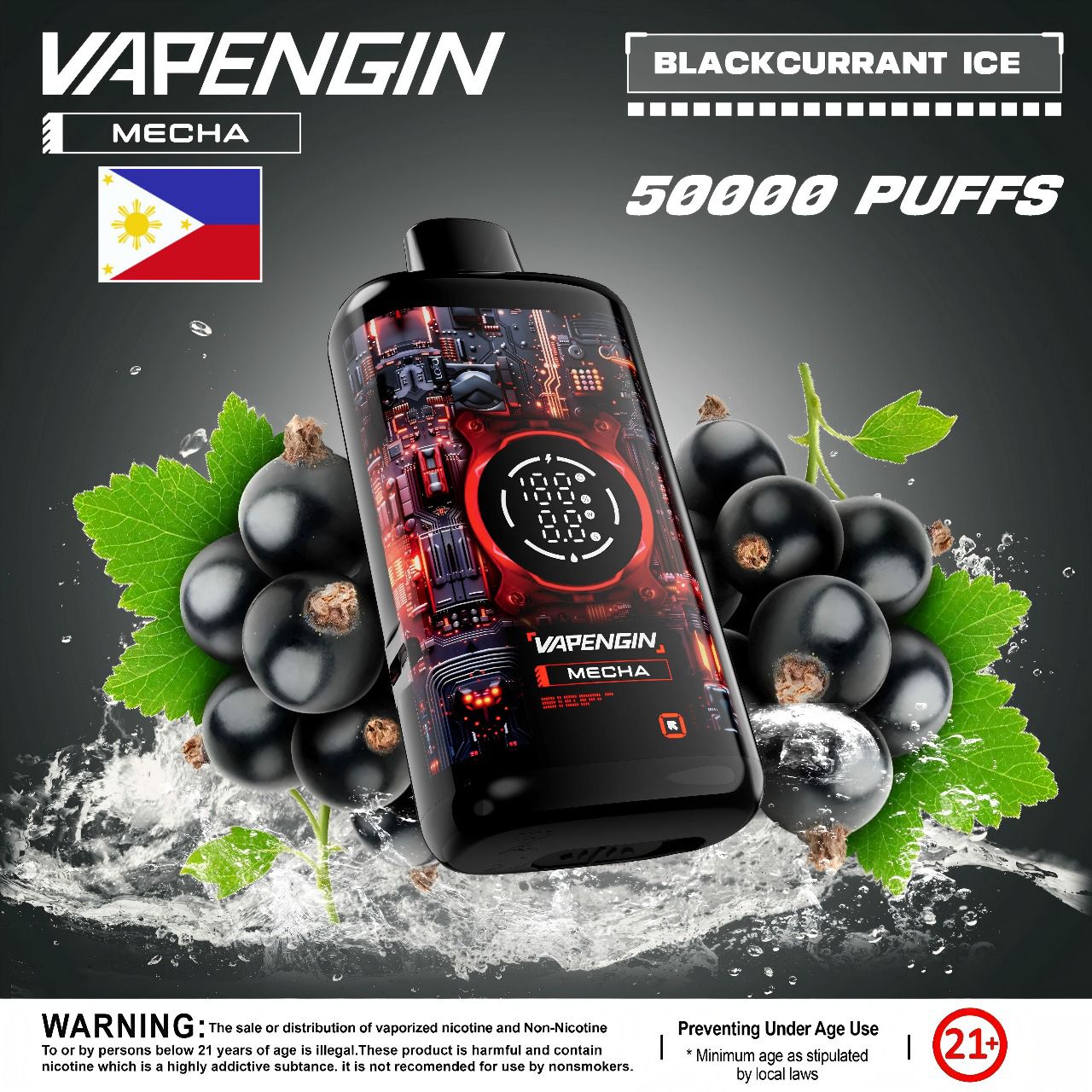 VAPENGIN Meacha 50000 Puffs Disposable Vape kit In Dubai