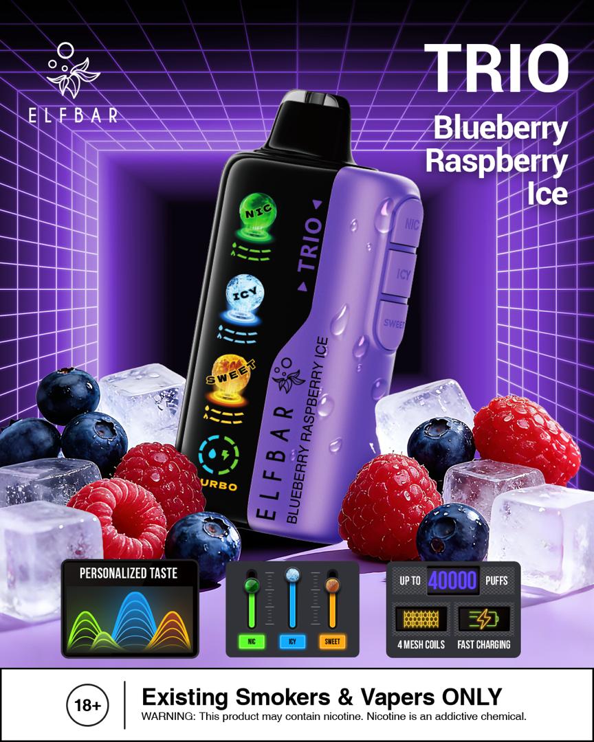 Elf Bar Trio 40000 Puffs Adjustable Flavor Disposable Vape Vape Smoke uae Elf Bar Trio 40000 Puffs Adjustable Flavor Disposable Vape Vape Smoke uae