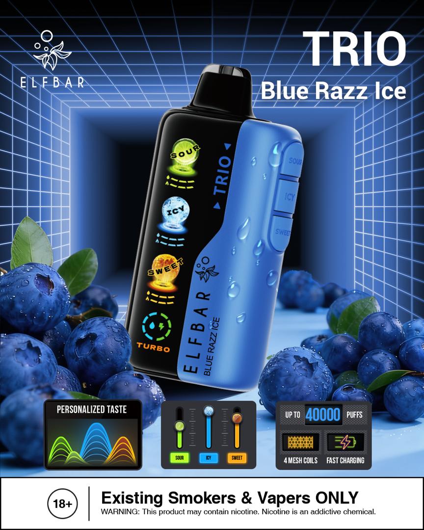 Elf Bar Trio 40000 Puffs Adjustable Flavor Disposable Vape Vape Smoke uae Elf Bar Trio 40000 Puffs Adjustable Flavor Disposable Vape Vape Smoke uae