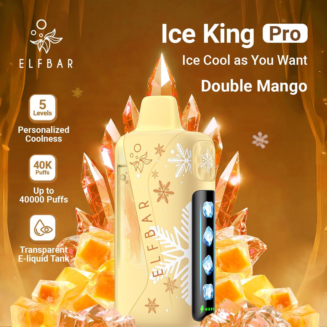 ELFBAR Ice King Pro 40000 Puffs 50mg Nicotine Ice disposable vape in UAE