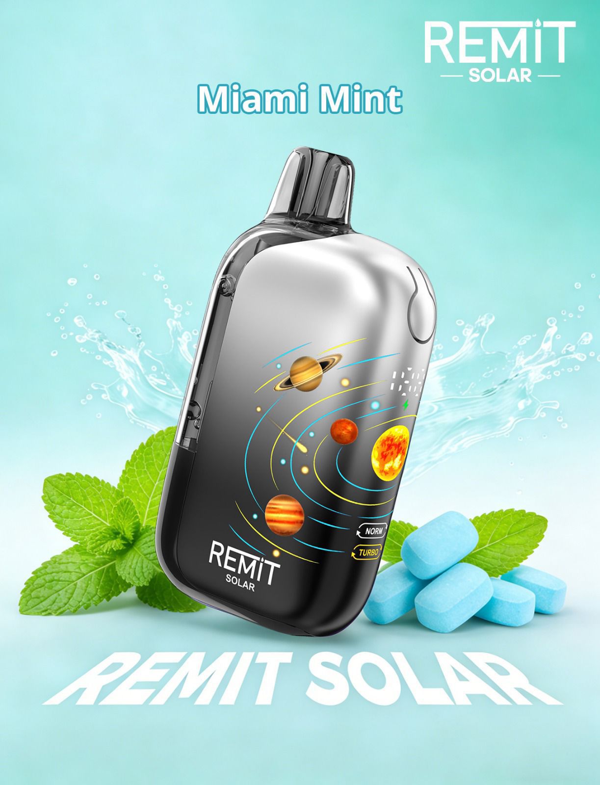 Remit Solar 50000 Puffs Disposable Vape Dual Mode in UAE