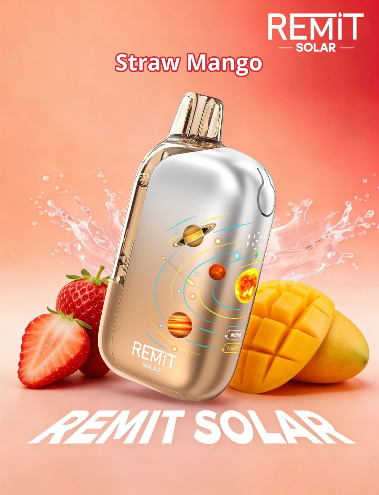 Remit Solar 50000 Puffs Disposable Vape Dual Mode in UAE