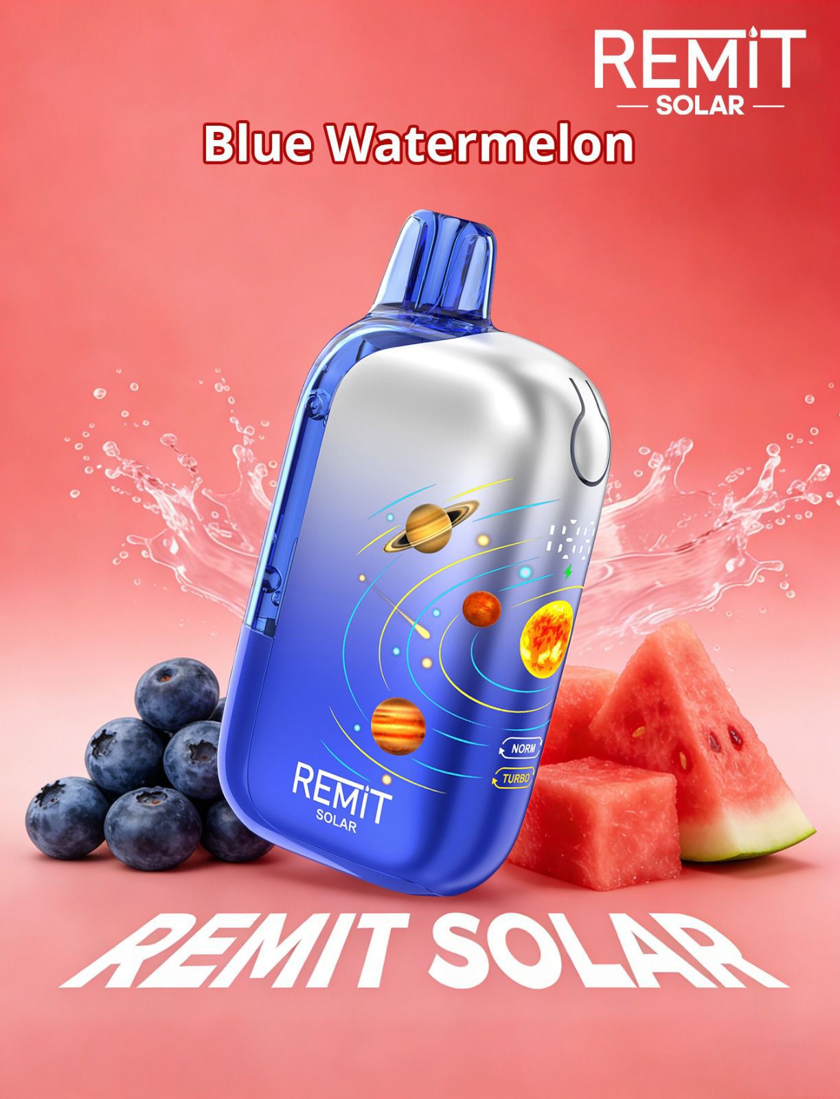 Remit Solar 50000 Puffs Disposable Vape Dual Mode in UAE
