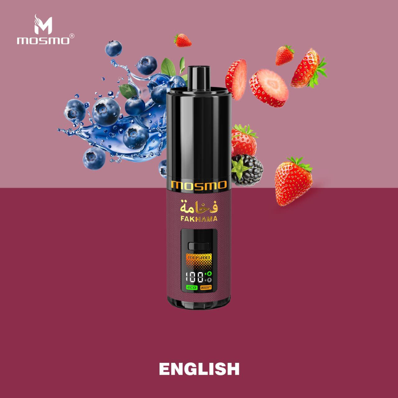 Mosmo Fakhama 60000 Puffs Disposable Vape Kit & prefilled pod in Dubai