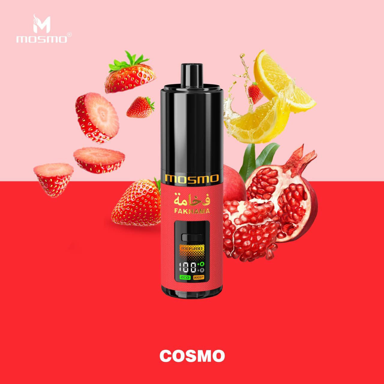 Mosmo Fakhama 60000 Puffs Disposable Vape Kit & prefilled pod in Dubai