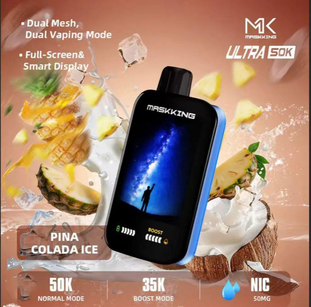 Maskking Ultra 50000 Puffs Disposable Vape 50mg in UAE