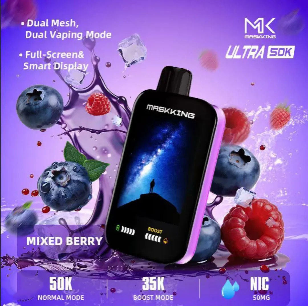 Maskking Ultra 50000 Puffs Disposable Vape 50mg in UAE