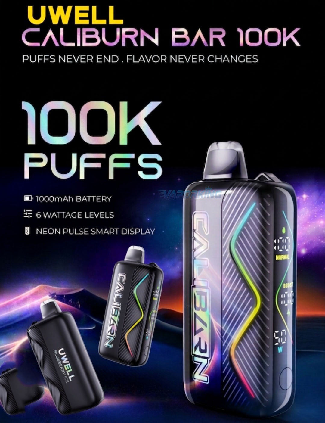 Uwell Caliburn Bar 100k Vape 20mg Smart Display Vape Smoke uae Uwell Caliburn Bar 100k Vape 20mg Smart Display Vape Smoke uae