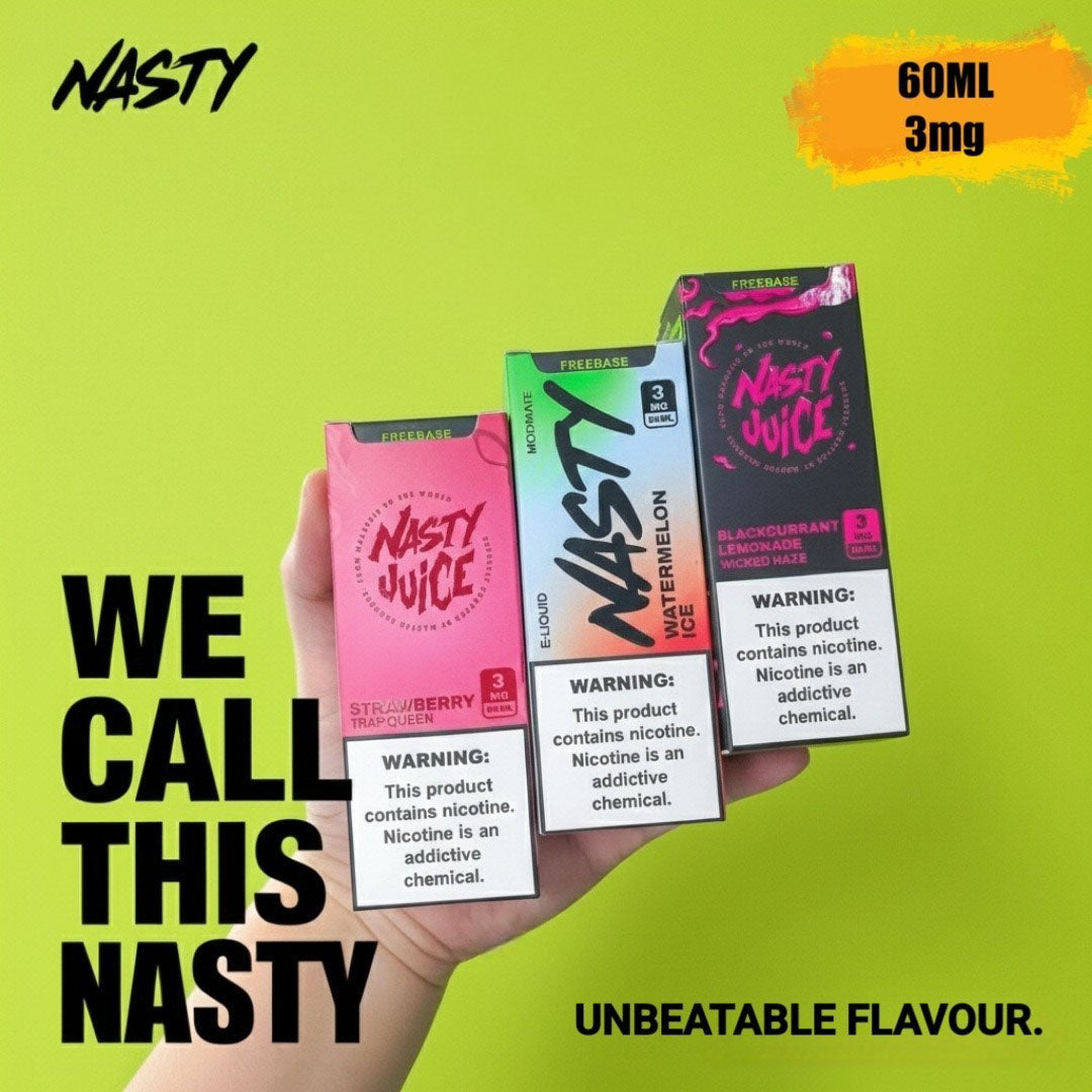 Nasty LIQ 60ml 3mg E-Liquid In UAE