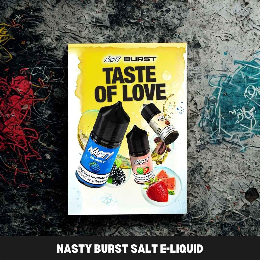 Nasty Burst 60ml 3mg Salt E-liquid in Dubai