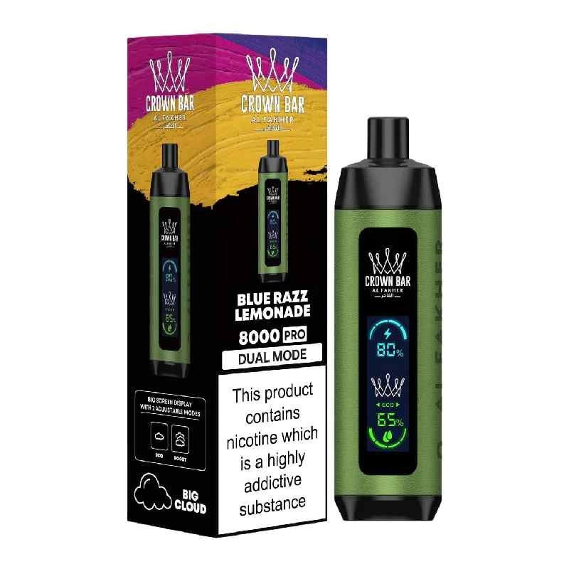 AL FAKHER Crown Bar Pro 8000 Puffs Disposable Vape in Dubai