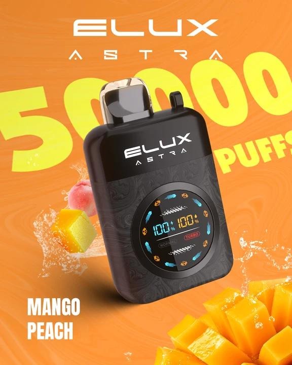 Elux Astra 50000 Puffs Disposable Vape 50MG in Dubai