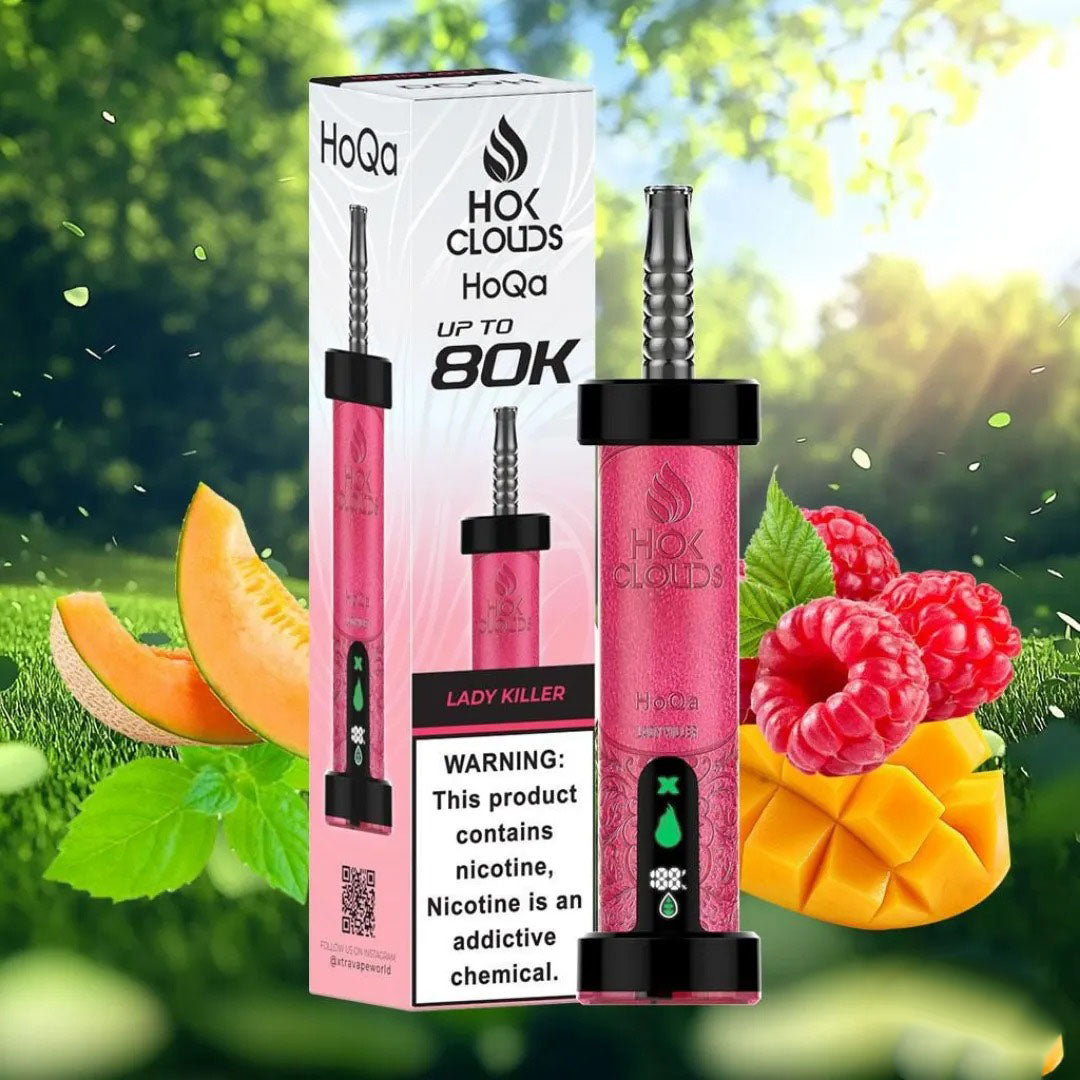 HOK Clouds HoQa 80000 Puffs Disposable Vape 5mg in UAE