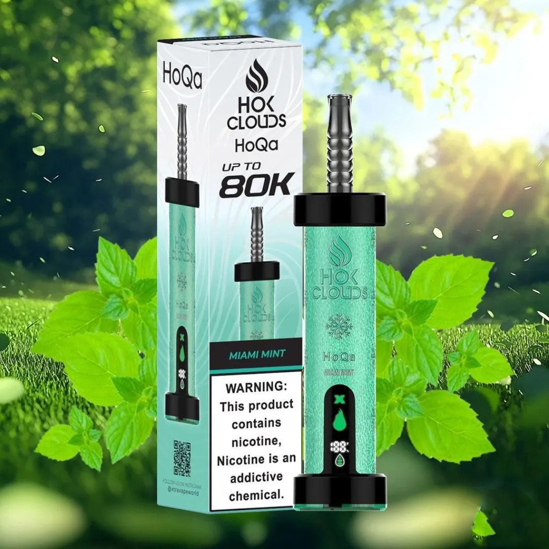 HOK Clouds HoQa 80000 Puffs Disposable Vape 5mg in UAE