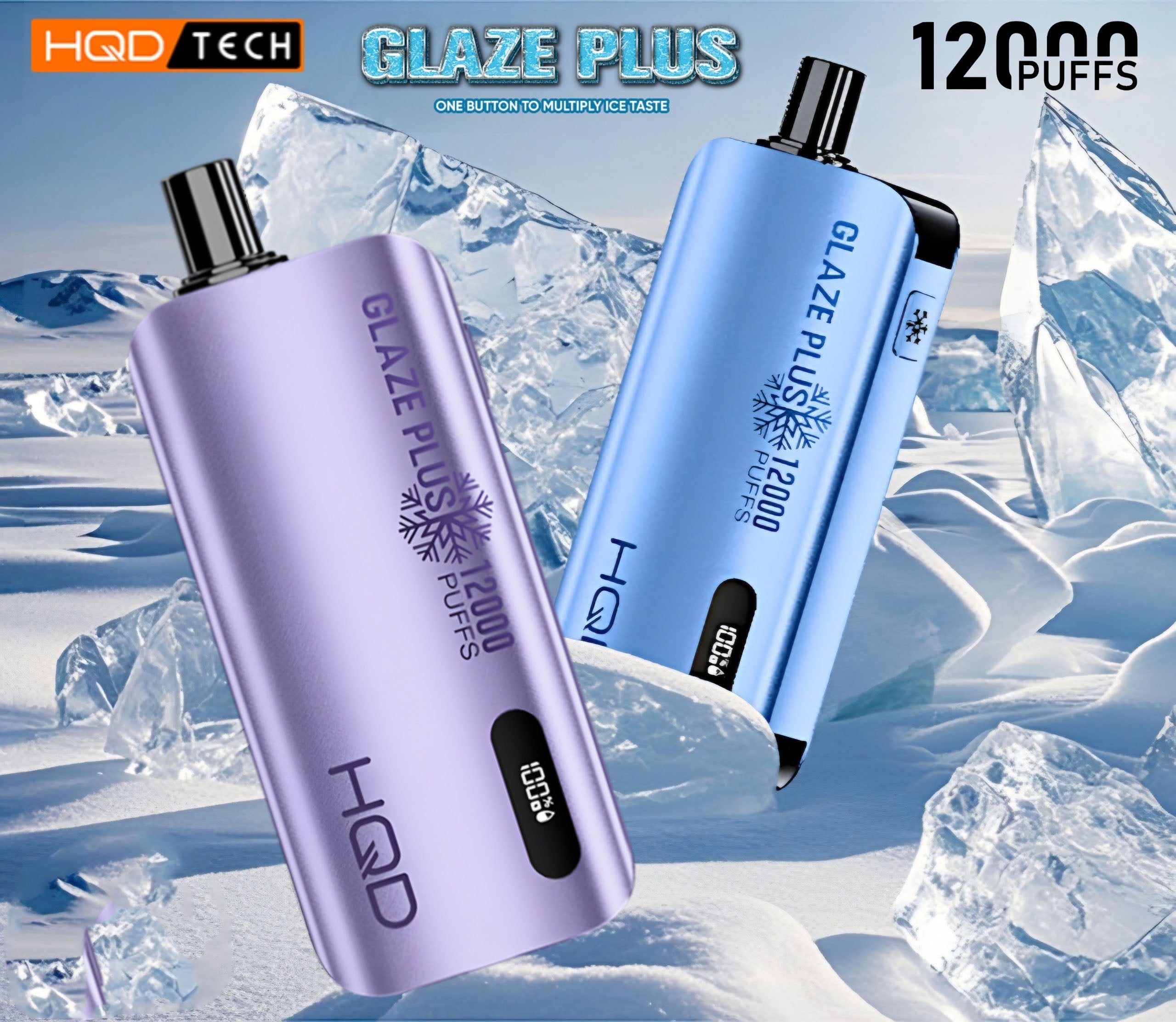 HQD Glaze Plus 12000Puffs Disposable Vape In Dubai