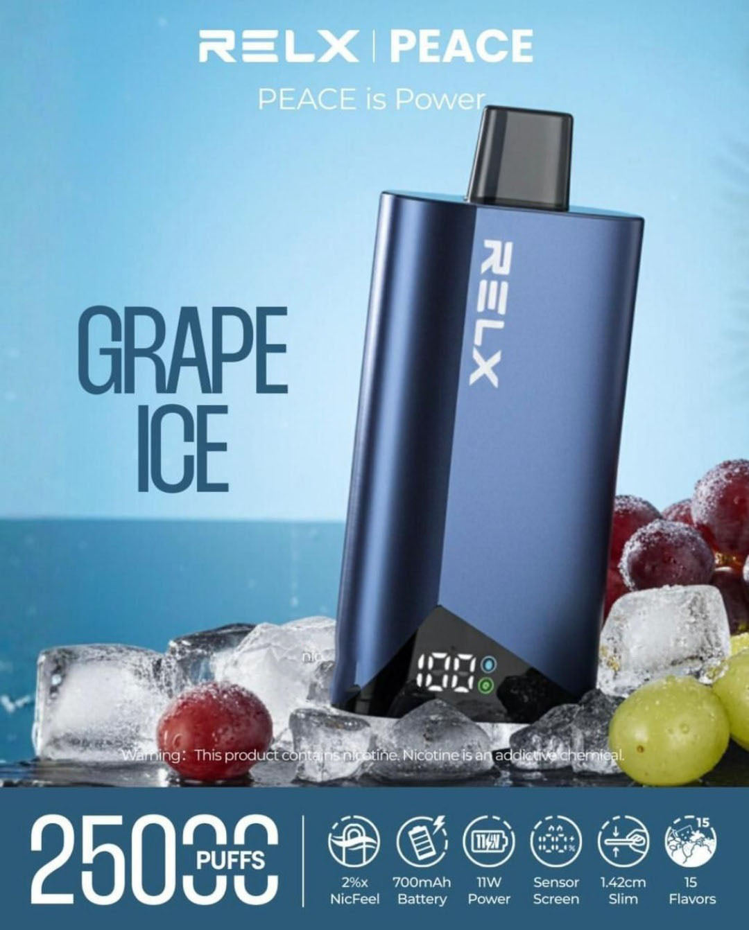 Relx Peace 25000 Puffs Rechargeable Disposable Vape Vape Smoke uae Relx Peace 25000 Puffs Rechargeable Disposable Vape Vape Smoke uae