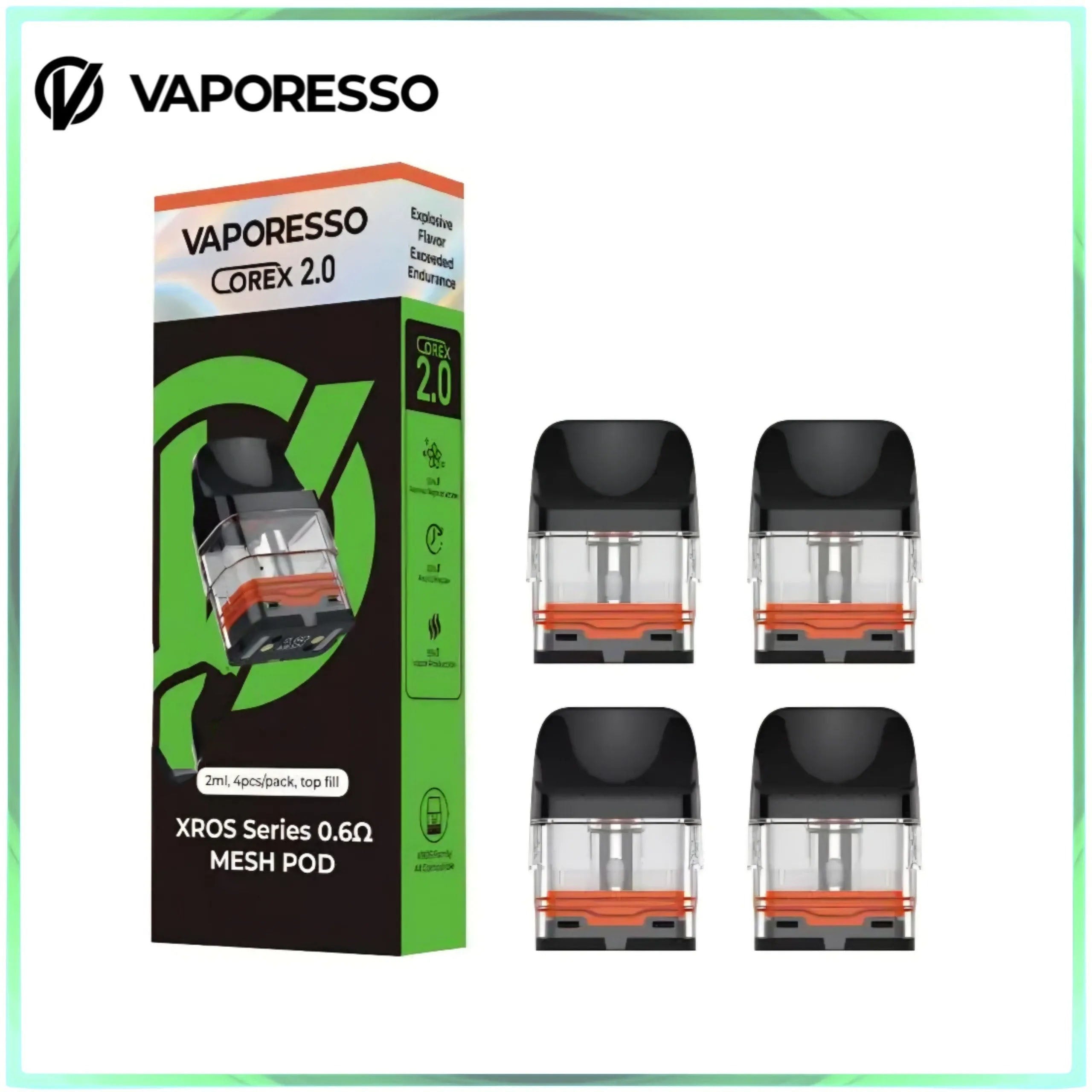 Vaporesso XROS Series Pod Cartridge 4pcs Pack In UAE