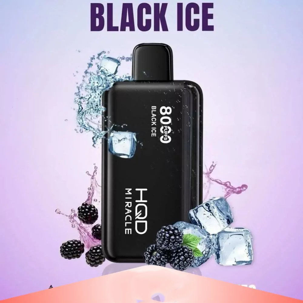 HQD Miracle 8000 puffs zero nicotine (0%) Disposable Vape in Dubai