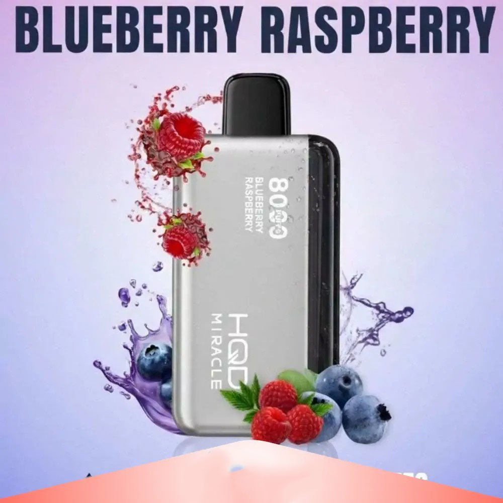 HQD Miracle 8000 puffs zero nicotine (0%) Disposable Vape in Dubai