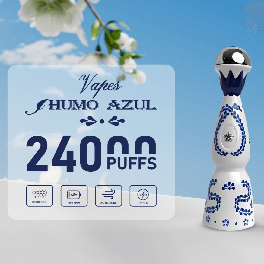 Humo Azul 24000 Puff Rechargeable Disposable Vape in Dubai