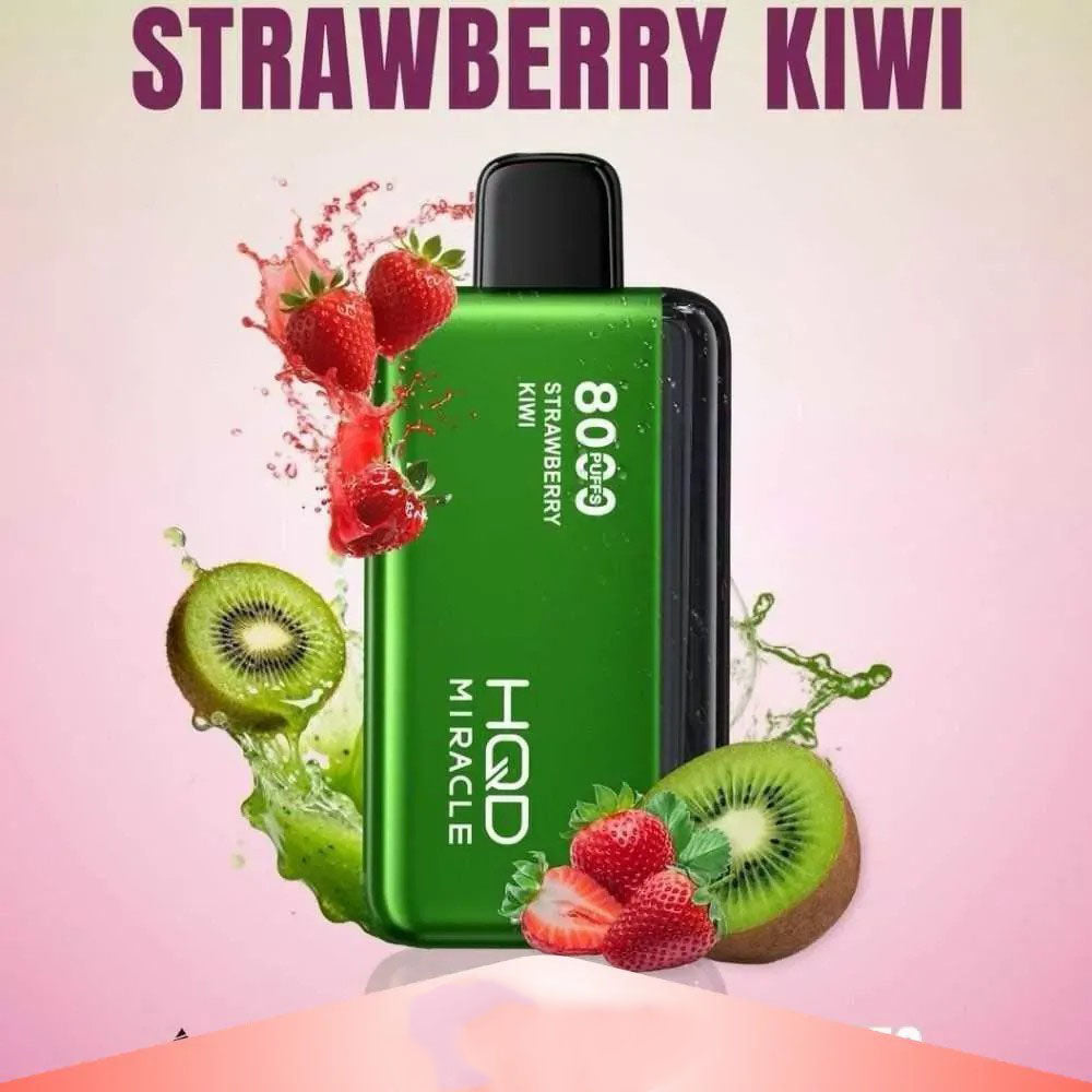 HQD Miracle 8000 puffs zero nicotine (0%) Disposable Vape in Dubai