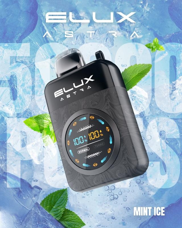 Elux Astra 50000 Puffs Disposable Vape 50MG in Dubai
