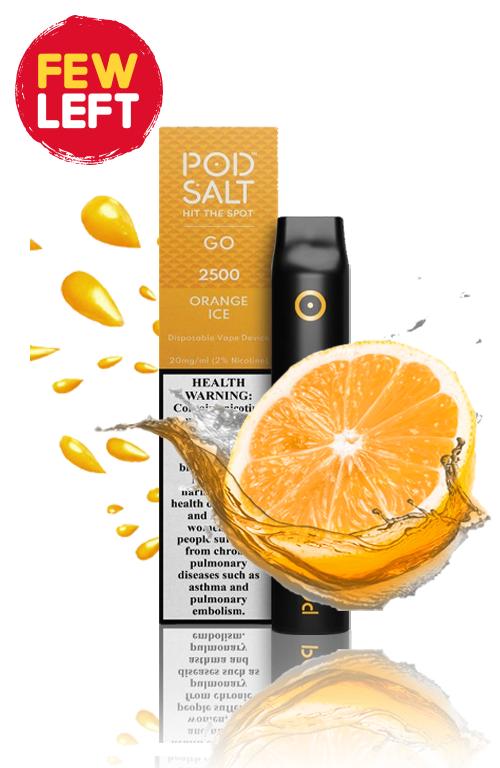 pod salt go orange ice